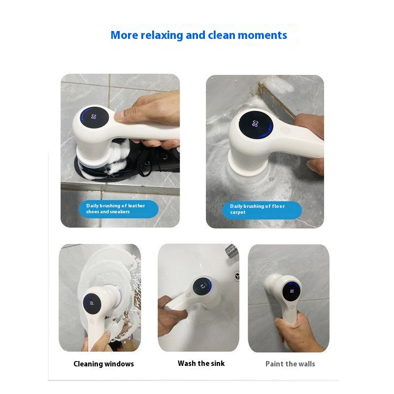 4-in-1 Electric Cleaning Brush